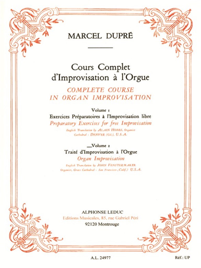 Complete Course in Organ Improvisation